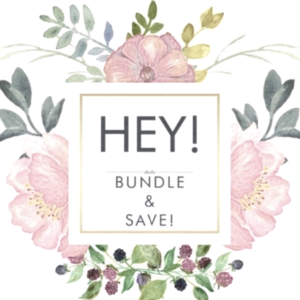 Bundle your items for discounts !